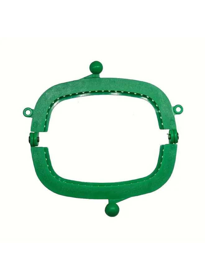 Pink Red Crochet Purse Frame DIY Wallet Making Clasp Small Bag Accessories - Image 5